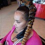 2 Feed-in braids