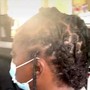 Small Loc (part size) Retwist (Half)