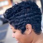 Natural hair Blowout