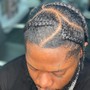 Styled Men  Braids