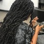 Large knotless  Braids