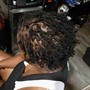 Sister locs/Micro locs