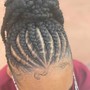 Twists on Natural hair