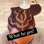 Men’s braids (straights backs  or design )