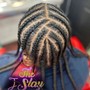 Men's Individual Braids/Plaits/Twists