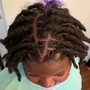 Rod set (natural hair)