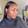 Scalp treatment W/blow out