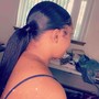 Scalp treatment W/blow out