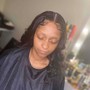 Scalp treatment W/blow out