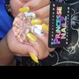 Full Set Bling Nails Short/Medium