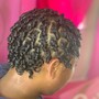 Cornrows With Natural Hair