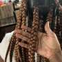 Large feed in braids