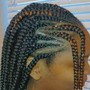 Feed in braids