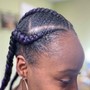 Medium Braided ponytail