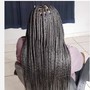 Med/ Big Knotless Braids