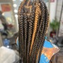 Knotless plaits