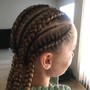 Kid's Braided Ponytail