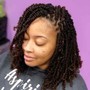 Med Knotless braids