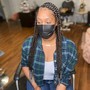 Extra Small Knotless Braids