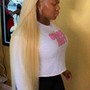 Full lace wig install