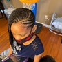 Kid's Braids w/ Added Hair