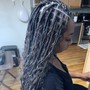 Medium mid back island twist