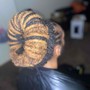 Pineapple Petal Ponytail