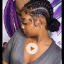 Wig Braid down