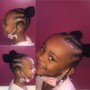 Kid's natural hair Braids