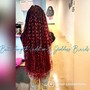 Goddess/Bohemian Box Braids (read description) human hair "add on"