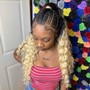 Waist length butterfly Loc Extensions