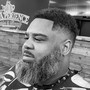 Mens haircut and beard trim