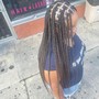 Small Knotless Braids (Butt Length)