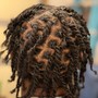 COMB TWIST STARTER LOCS WITH WASH