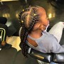 Kid's CornRow Braids Medium