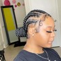 Large feed in braids