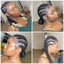 Straight Back Braids