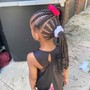 Small Feed In Ponytail