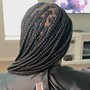 Box Braids crown