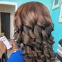 ROLLER WRAP- RELAXED HAIR