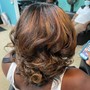 ROLLER WRAP- RELAXED HAIR