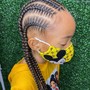 Large knotless goddess Braids