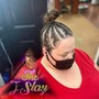 Men's Fade Freestyle Cornrows