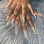 Extendos/Acrylic Nails-Dip/Cuticle Clean Up