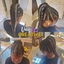 Kids Braids w/ Weave