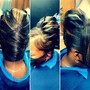 Virgin Relaxer and Style- for natural hair (no weave )