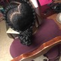 Kid's Braided Ponytail