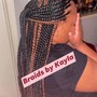 Individual Braids with crochet