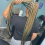 Med Knotless braids