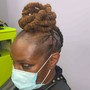 Flat Twist Updo